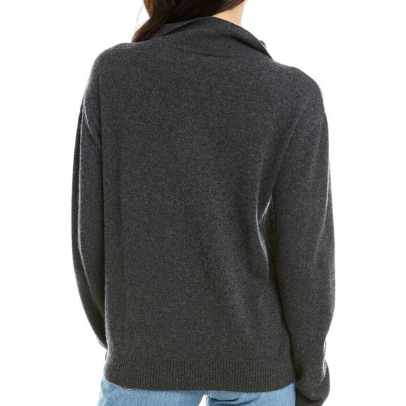 Johnny Was Dreamer Zip Front Cashmere Pullover - Picture 2 of 5